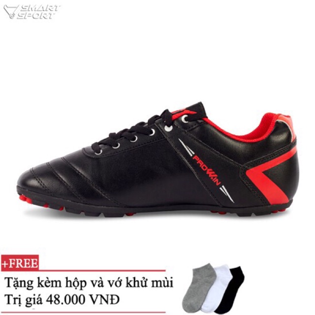 Giày đá banh.giày ProwinS50 đen.(Việt Nam Chính Hãng)
