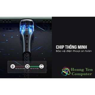 Cáp Sạc TYPE C Thông Minh Remax RC-096a Cho Android ( Hiển thị dòng sạc, Cài Giừ Tự Ngắt) - BH 6 Tháng 1 đổi 1