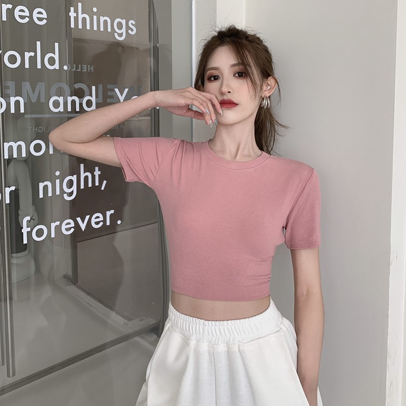 (A2711) áo body ulzzang gân tăm thoáng khí co dãn | BigBuy360 - bigbuy360.vn