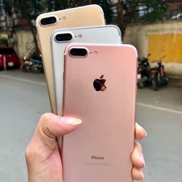 [CHÍNH HÃNG] Điện thoại iphone 7 plus 32gb quốc tế rose/black hàng xách tay.