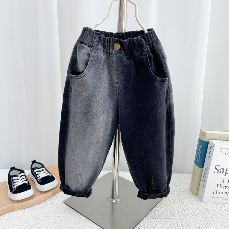 Quần Jeans Dài Phong Cách Thời Trang Mùa Thu Hàn Quốc Dành Cho Bé Trai