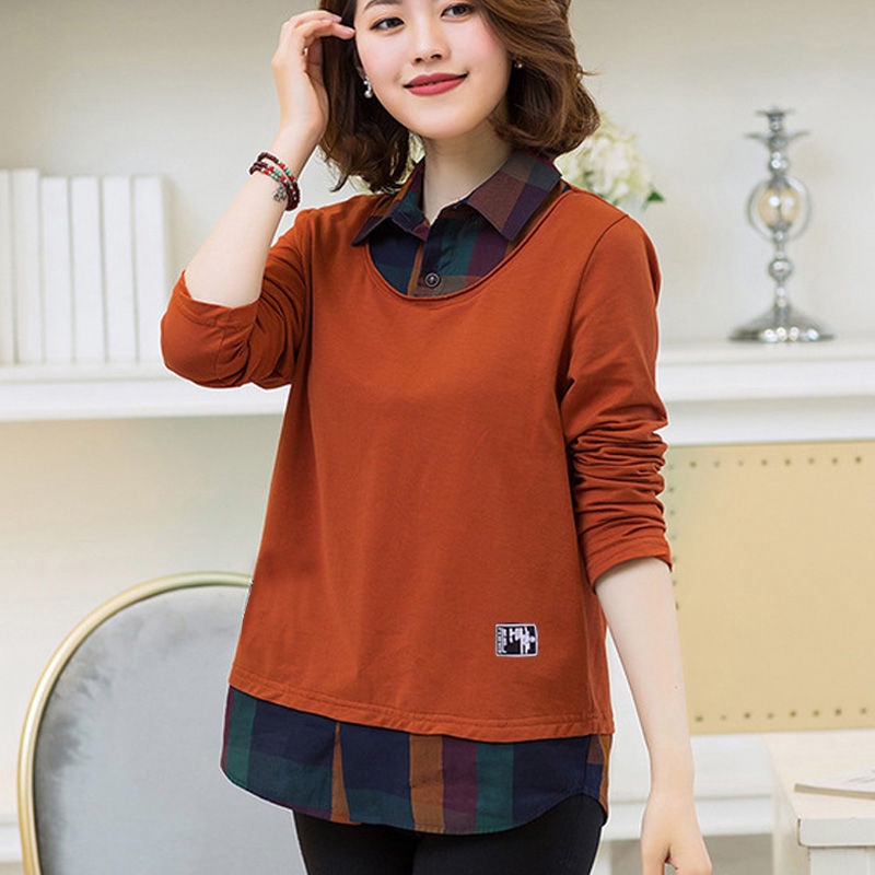 Áo Sơ Mi Dài Tay Thời Trang Thanh Lịch Dành Cho Phụ Nữ Trung Niên