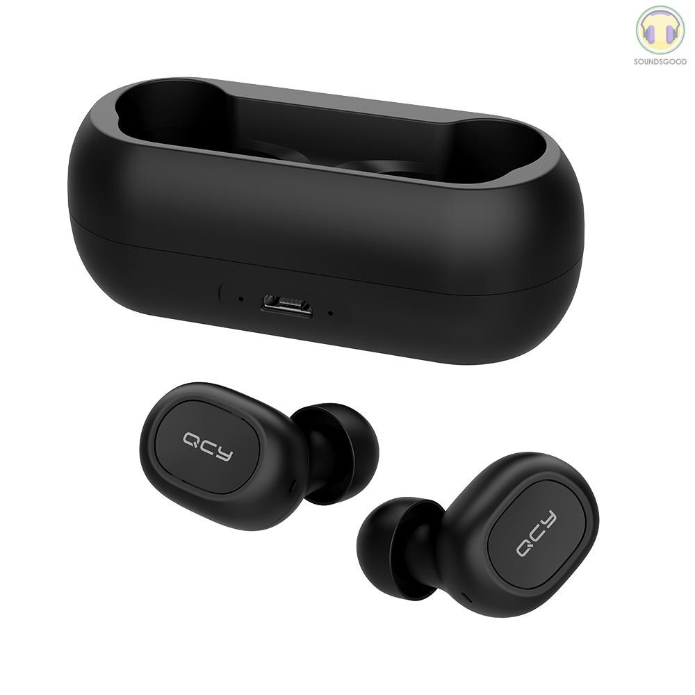 Tai Nghe Nhét Tai Qcy T1C Bluetooth 5.0 Tws Có Mic Chất Lượng Cao