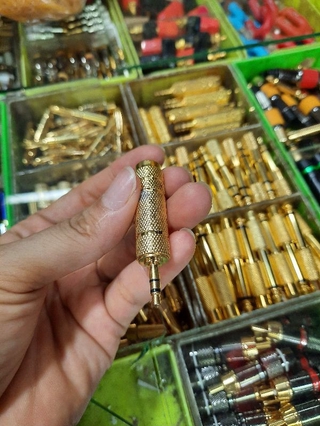 Rắc chuyển đổi tín hiệu 3.5 ra 6 ly - giá 1 cái