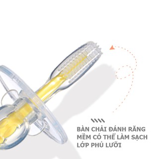 【COD & READY STOCK】Bàn chải đánh răng silicone mềm mại cho bé