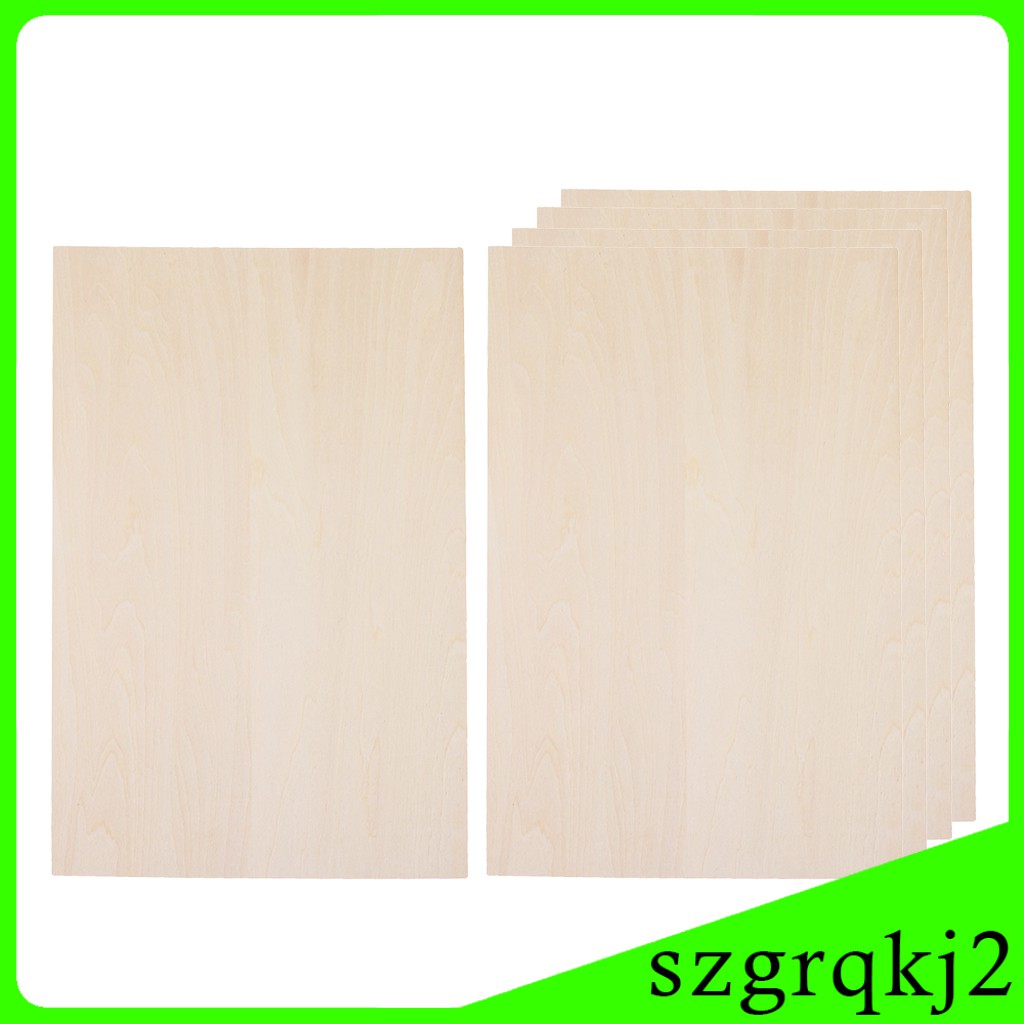 Bộ 20 Tấm Gỗ Balsa 50x200x1.5mm Chuyên Dụng Làm Đồ Gỗ DIY
