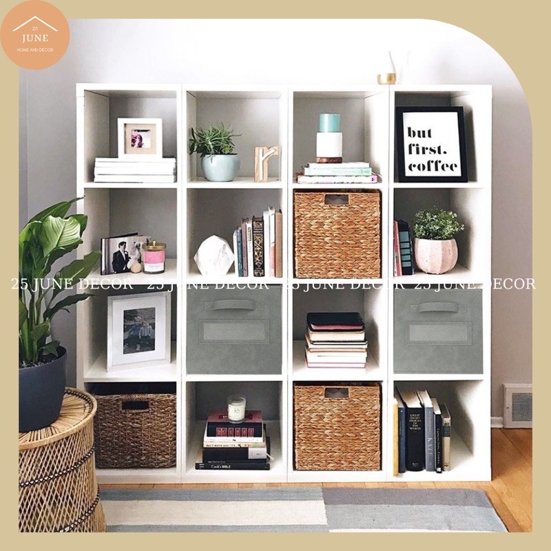 Kệ gỗ ✅ MIỄN PHÍ SHIP ✅Tủ sách tổ ong đa năng đa tầng nhiều công dụng - 25 June Decor