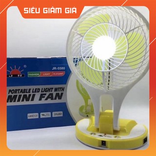 Quạt tích điện jr5580 mini