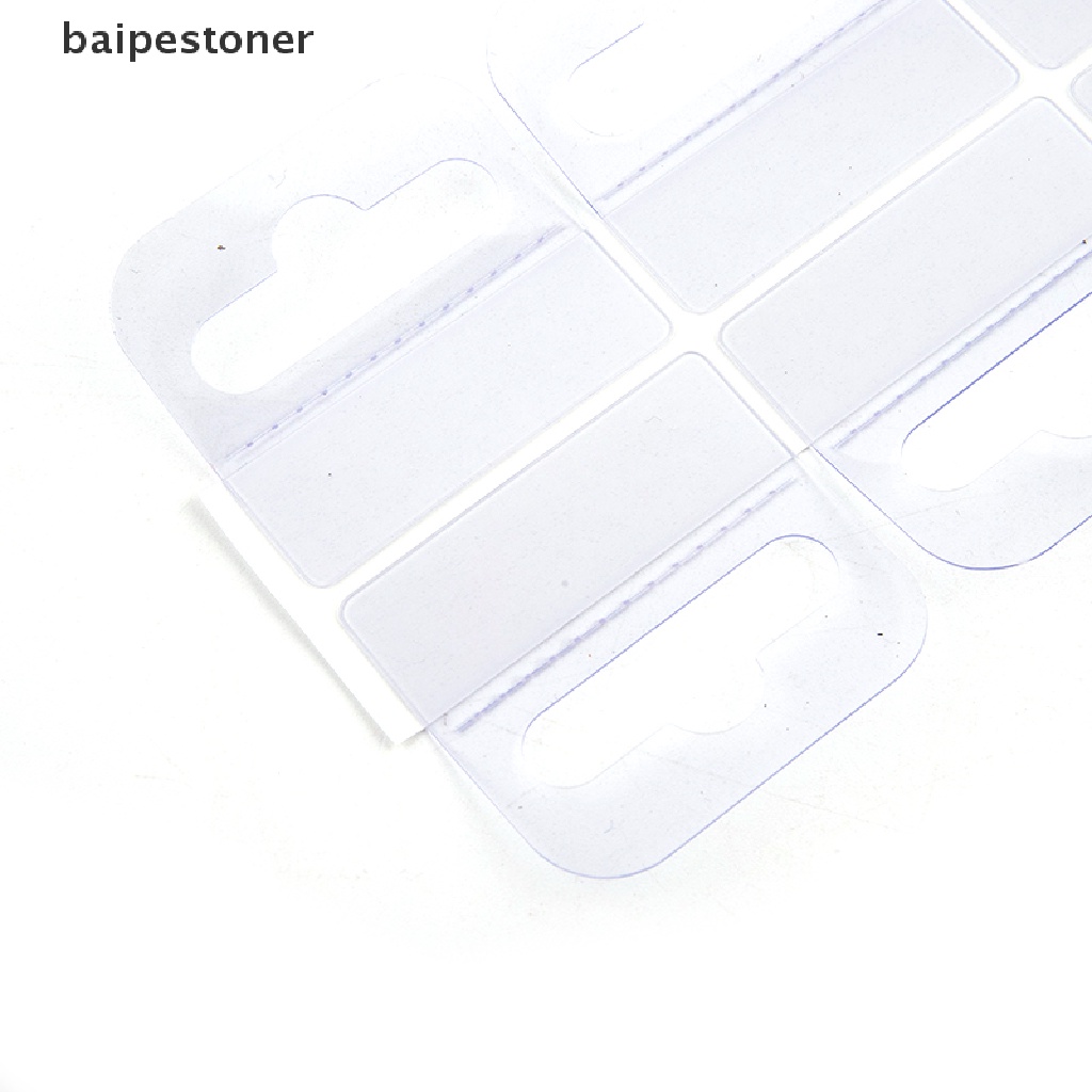 Set 100 Miếng Dán Lỗ Hổng Thẻ/ Túi Xách Bằng Nhựa PVC Tiện Dụng