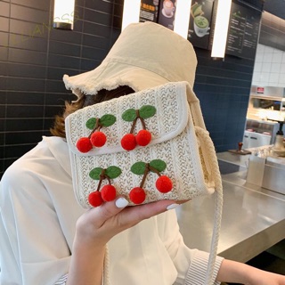 Túi cói cherry dễ thương_HÌNH THẬT