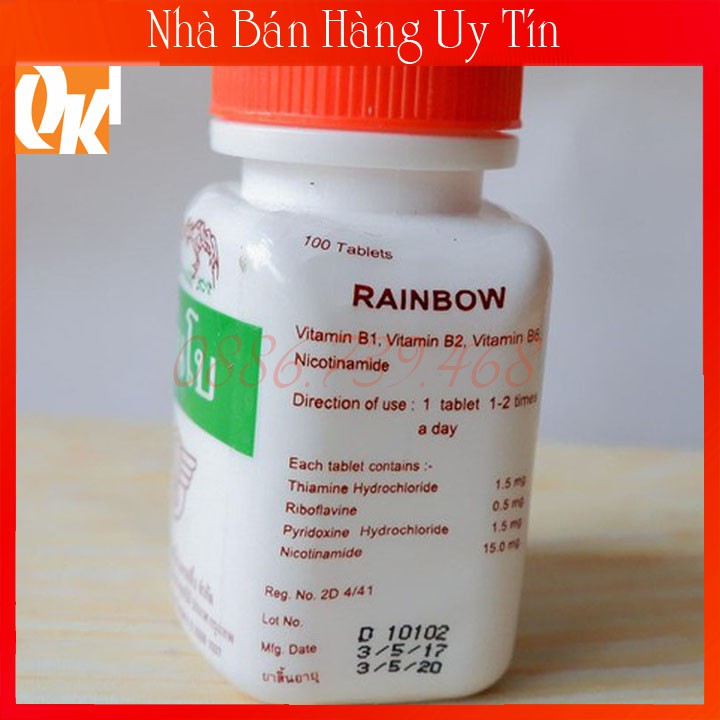 Rainbow-Nuôi Gà Tơ-Tăng Cơ - Bổ Gân