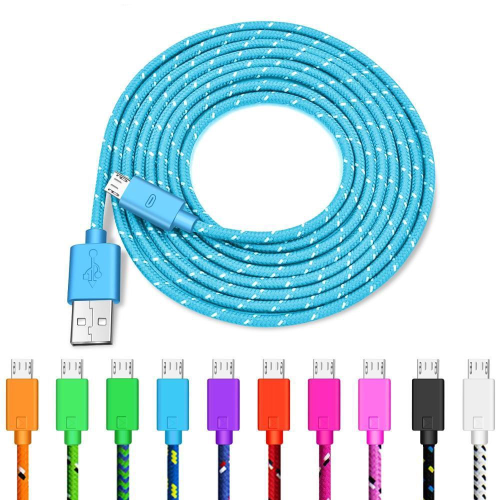 Cáp Sạc Truyền Dữ Liệu Đầu USB Micro Cho Điện Thoại Android