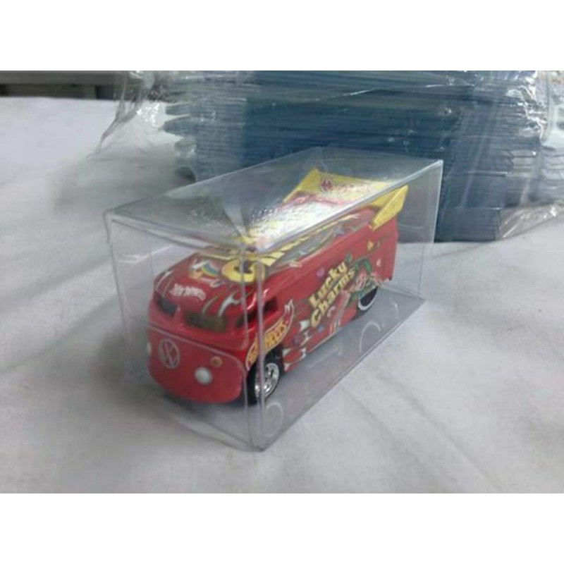 1 hộp nhựa PVC trưng bày xe tỉ lệ 1:64 size to