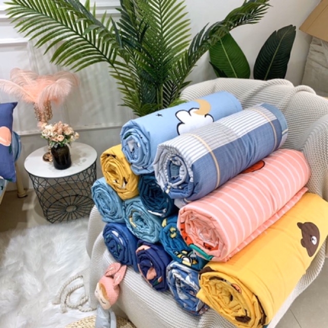 CHĂN HÈ mềm chần cotton 100% 50s