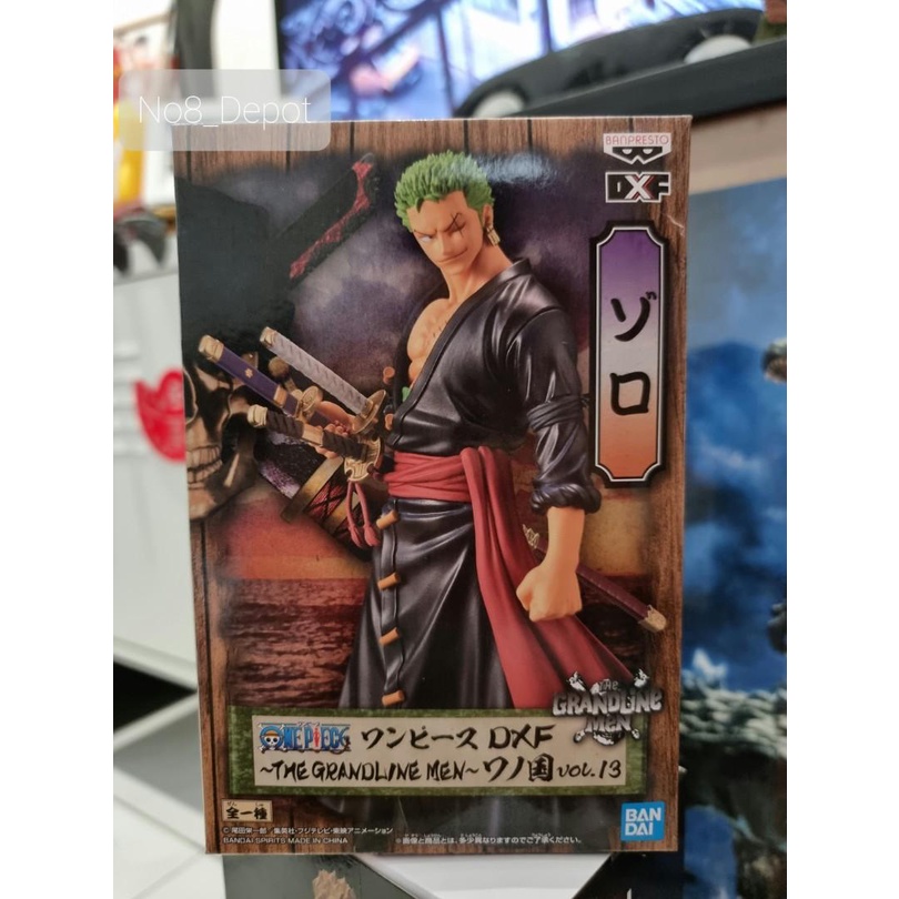 [Chính Hãng] Mô Hình Zoro - DXF The Grandline Men Vol. 13 One Piece