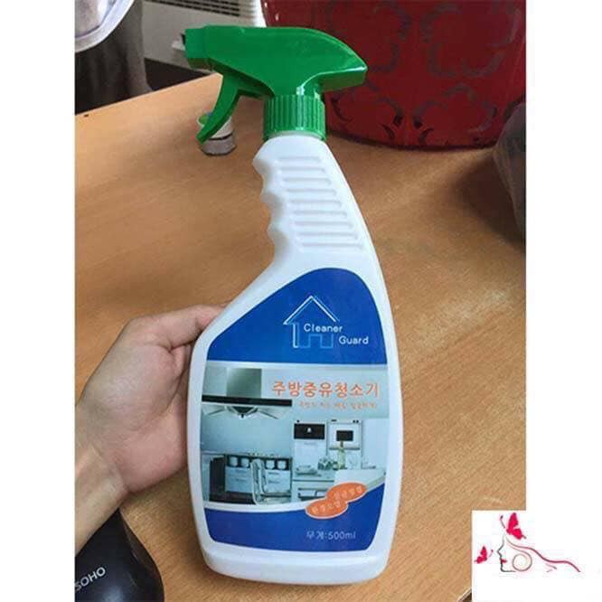 Chai xịt bếp tẩy vết bẩn Hàn Quốc Cleaner Guard