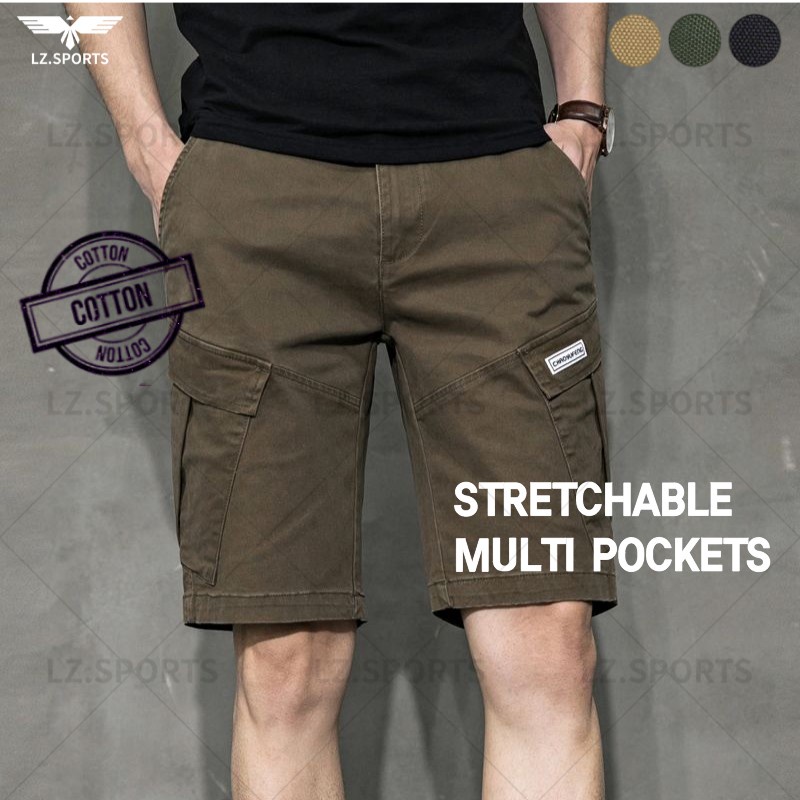 Quần short EAGLADE HF129 túi hộp phong cách quân đội size 28-40 nhiều màu sắc tùy chọn thời trang cho nam