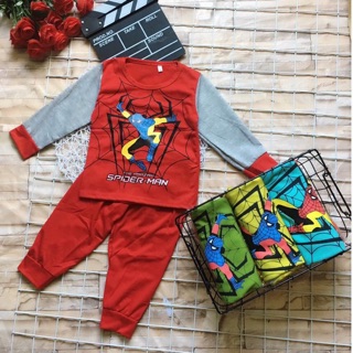 Set 2 bộ tay dài bé trai