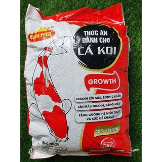 1kg cám cá koi king feed 42% đạm