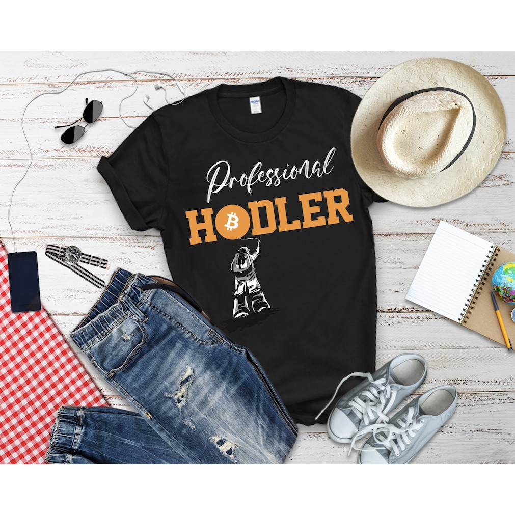 Áo Thun Crypto HODLER Kiểu Dáng Unisex Siêu Sale