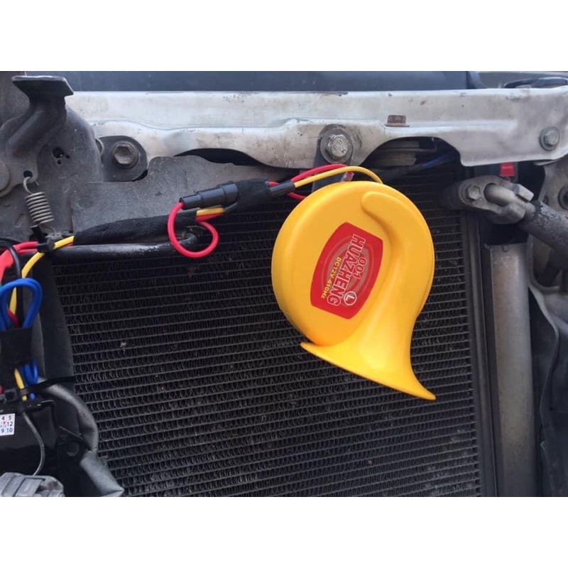 Còi ngân ô tô, xe máy 12 tiếng HUAZHENG 12v,24v hàng chuẩn chính hãng