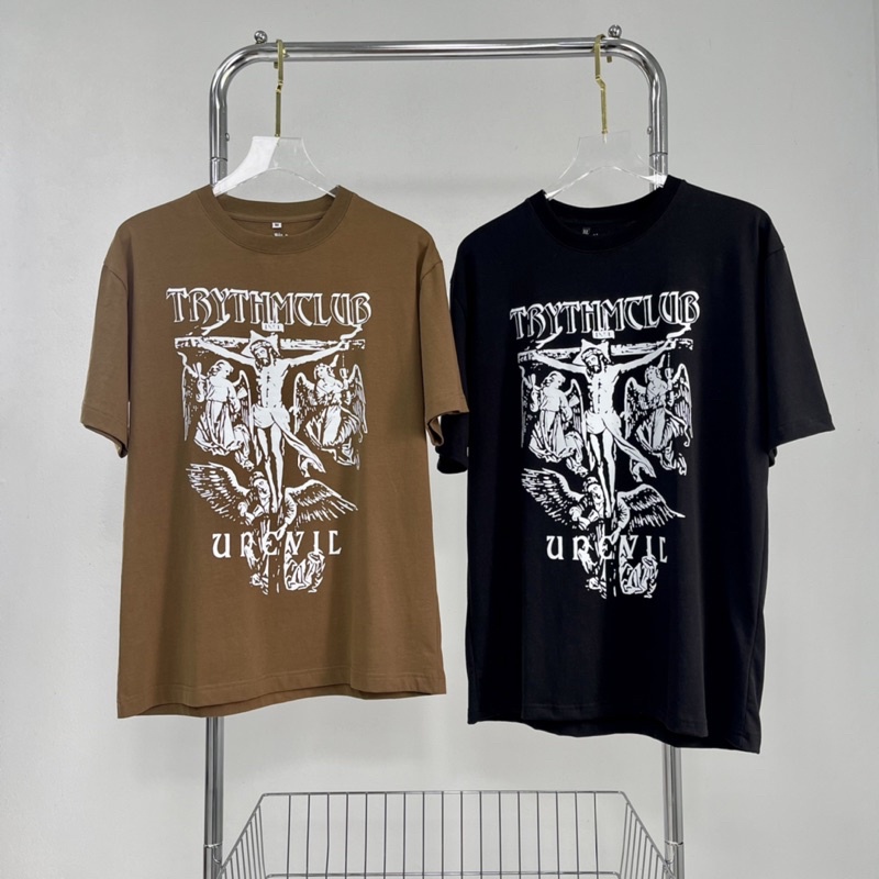 Áo Thun Unisex  Thánh Giá Hàng loại tốt cotton