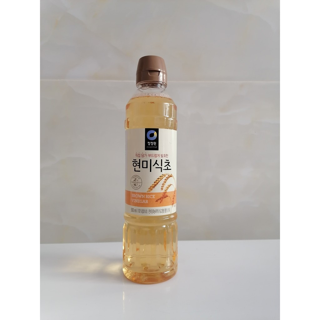 [500ml] GIẤM GẠO LỨC [Korea] MIWON Brown rice Vinegar