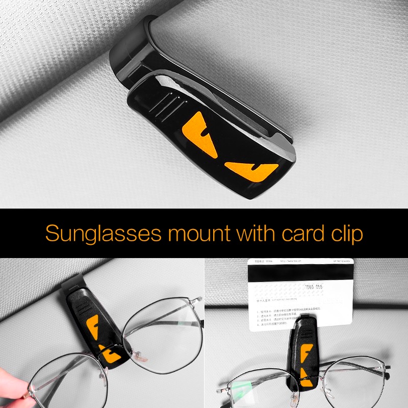 Kẹp Kính Ô Tô / Kẹp Giữ Mắt Kính Tiện Lợi Cho Xe Ô Tô