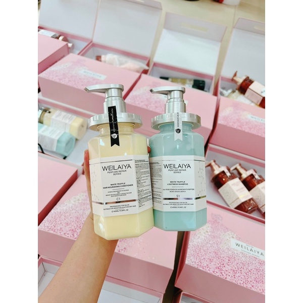 Dầu Gội Xả Phục Hồi Nấm Truffle Weilaiya Chính Hãng