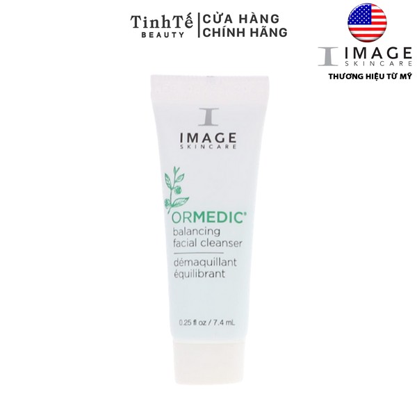 Sữa rửa mặt cân bằng da Image Skincare Ormedic Balancing Facial Cleanser trial size 7.4ml