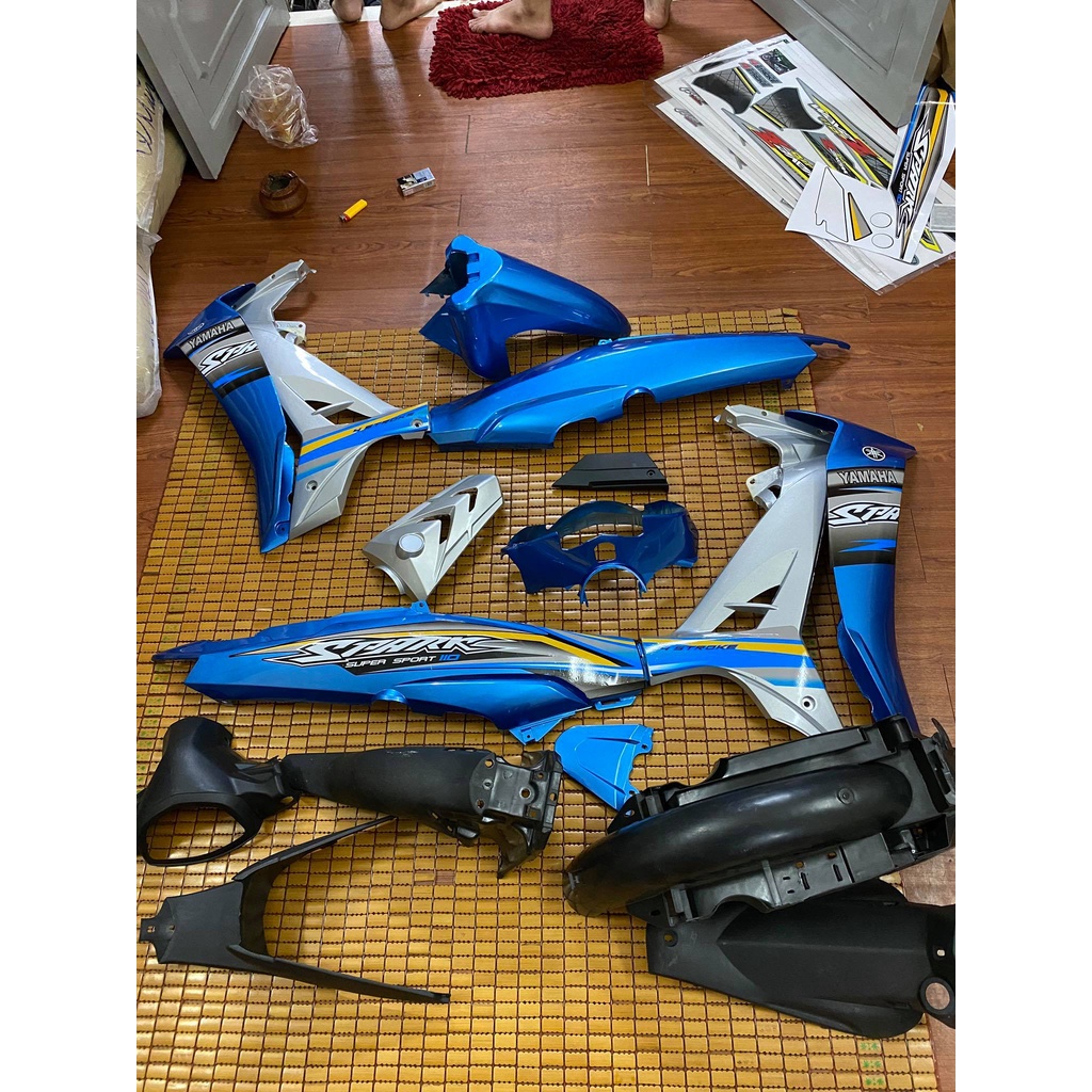 Dàn áo Sirius hàng Việt Nam loại 1 màu Lam