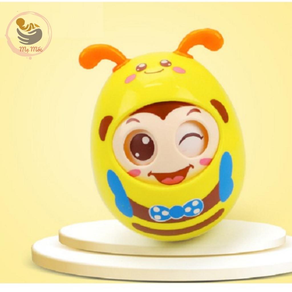 Lật Đật Hình Ong Đáng Yêu Chớp Mắt Phát Nhạc Cho Bé Phát Triển Đầu Đời, Đồ CHơi Sơ Sinh Shop Mẹ Mốc
