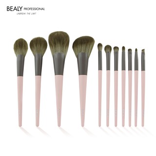 Bộ Cọ Trang Điểm Cán Hồng BEALY 11C ( Sản Xuất Cho Thị Trường Trung )