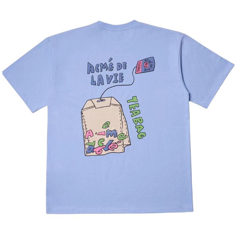 Mới Áo Thun Cotton Tay Ngắn In Hình Túi Lọc Trà Độc Đáo Thời Trang Unisex