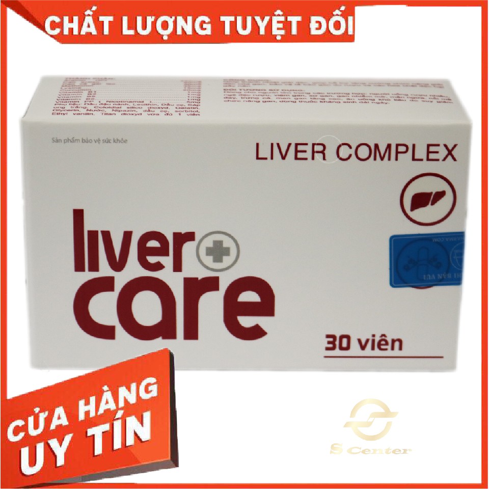 Viên Thảo Dược hỗ trợ mát gan Liver Care - SCenter