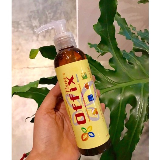 Gel vệ sinh phụ nữ Offix nano 180ml (có nano nghệ) giảm thâm làm sáng hồng giảm mùi hôi và giảm ngứa dung dịch vệ sinh