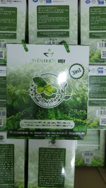 [ HOT ] Cà Phê Xanh hộp lớn (30 gói) chính hãng có tem cào điện tử | BigBuy360 - bigbuy360.vn