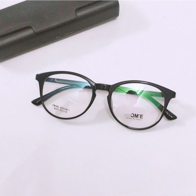 Gọng kính nhựa dẻo dáng bầu Hàn quốc Bom e