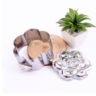 Khuôn xôi inox hình hoa hồng tiện lợi - Khuôn đồ xôi hoa hồng inox