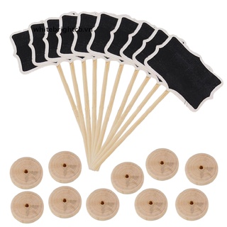 1pc  Mini Chalkboard Chalkboard Rectangular Angled Wedding Table Number Sign#
