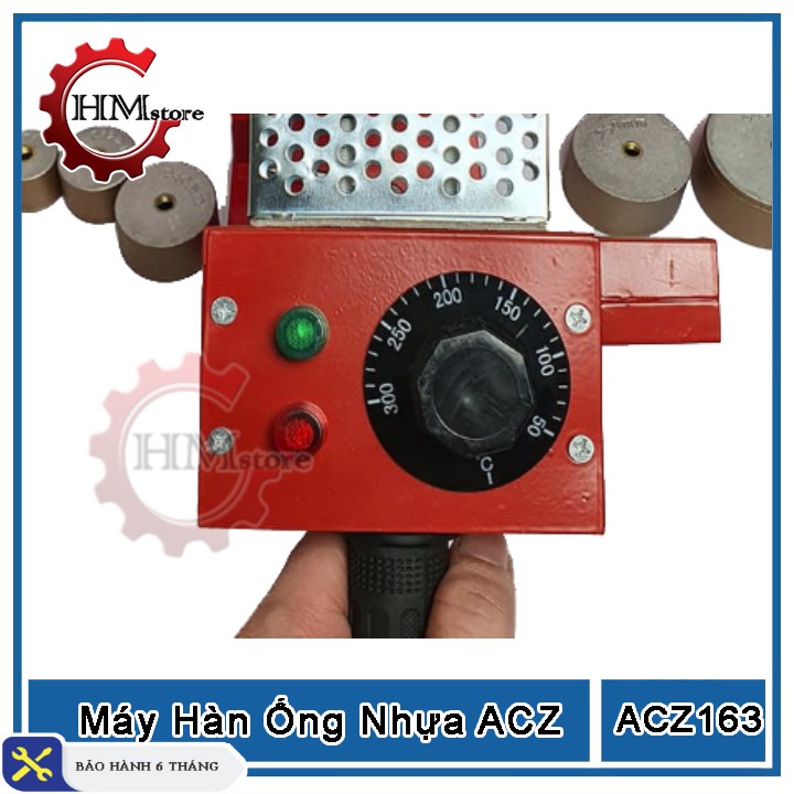 Máy Hàn Ống Nhiệt ACZ163 - Máy hàn ống nhiệt ppr 20-63mm ACZ - Bảo hành 6 tháng