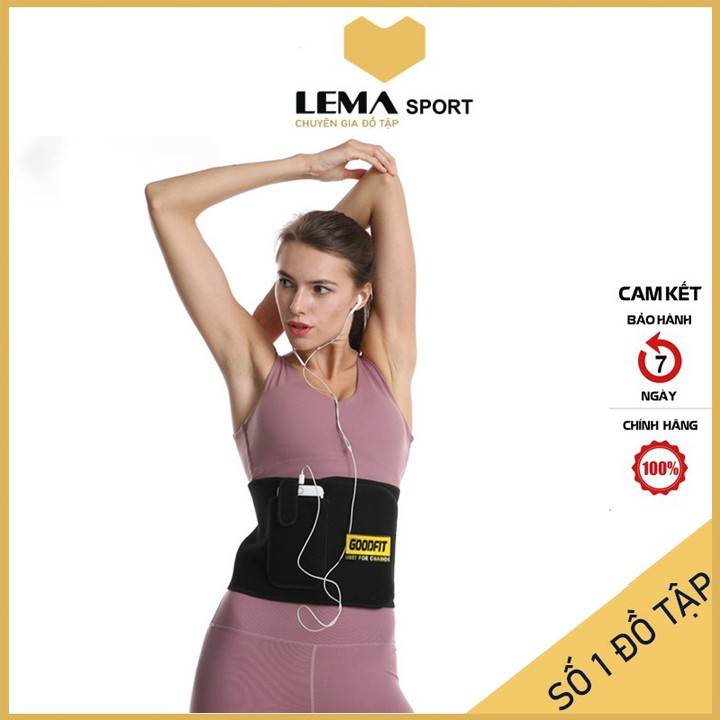 Đai lưng tập gym, đai giảm mỡ bụng GoodFit GF724WS _LEMA SPORT