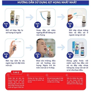Xịt họng Nhất Nhất