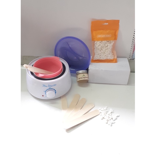 Nồi Prowax 100 + 200g sáp thơm hương dừa, hàng chuẩn bảo hành 6 tháng (Đen - Hồng - Trắng)