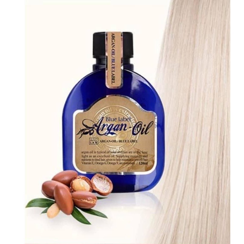 Dầu dưỡng tóc Blue Label Argan Oil Bosnic