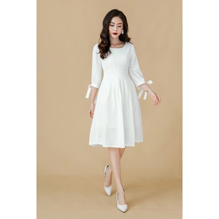 Đầm dài tay lửng bầu ly - 20Again