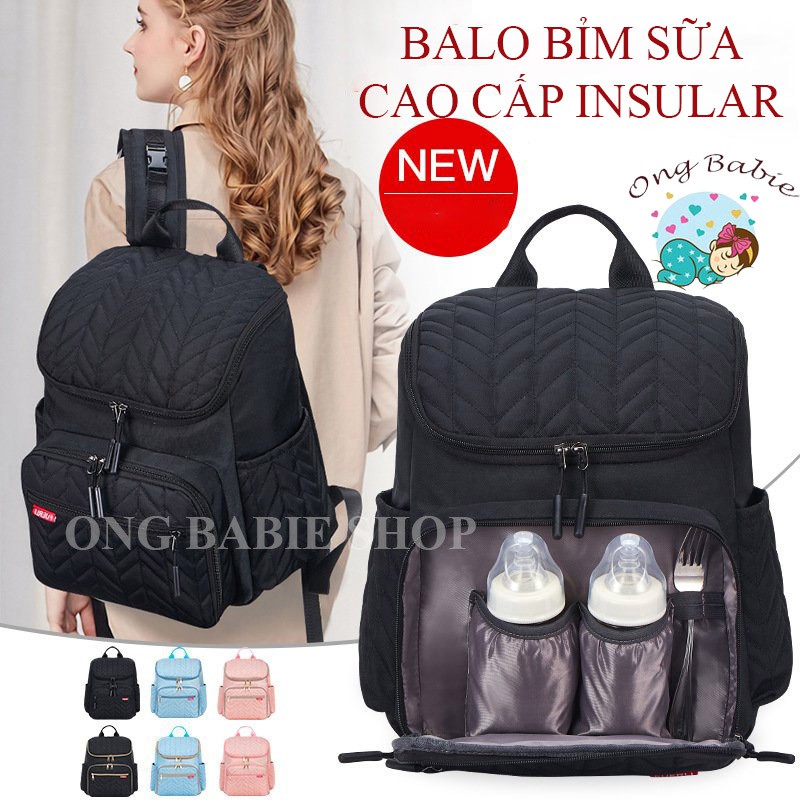 BALO BỈM SỮA ĐA NĂNG- BALO MẸ BỈM SỮA CHỐNG THẤM