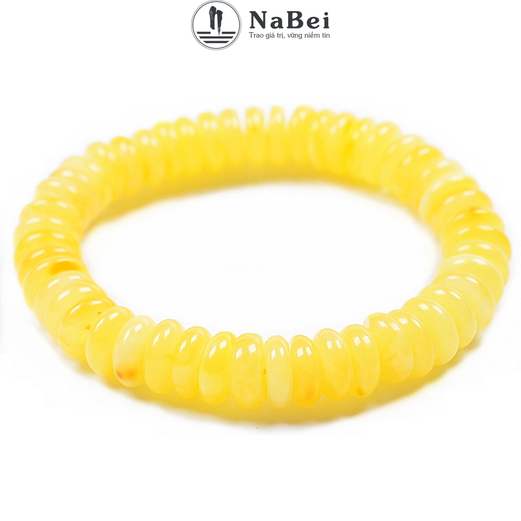 Vòng Tay Đá Mã Não Tự Nhiên Bánh Xe Phù Hợp Với Mệnh Khuyết Hỏa, Thổ, Kim NB15 - Phong Thủy NaBei Store