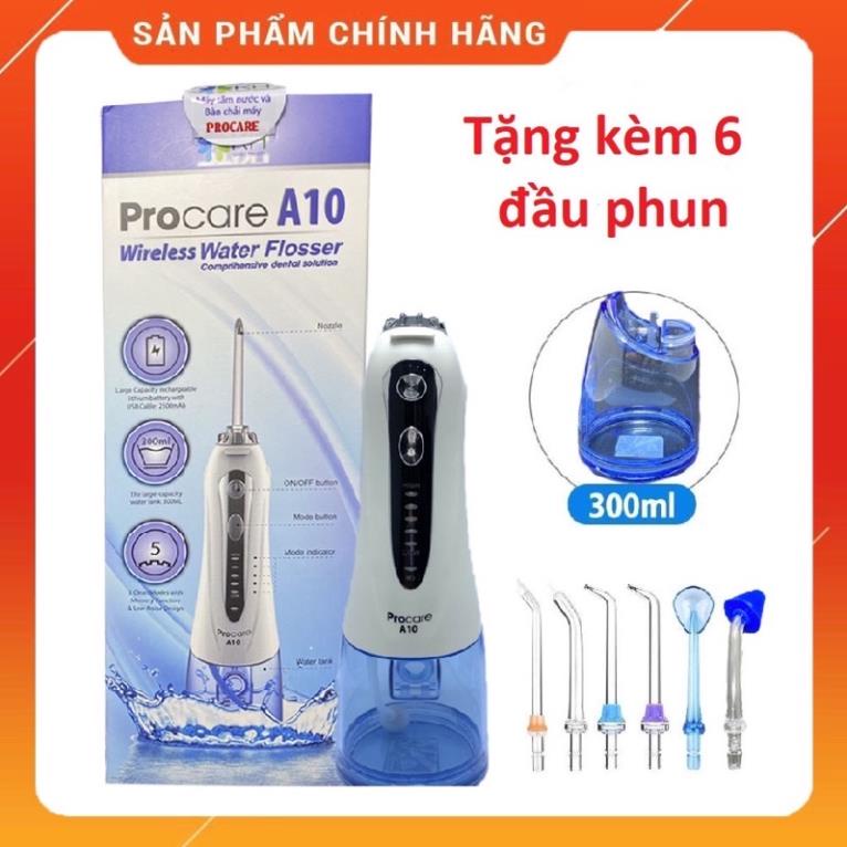 Máy tăm nước cao cấp PROCARE A10 Thế Hệ Mới Chính Hãng - Chăm Sóc Răng Miệng Hiệu Quả