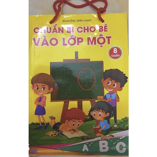 Bộ sách gồm 8 quyển chuẩn bị cho bé vào lớp 1